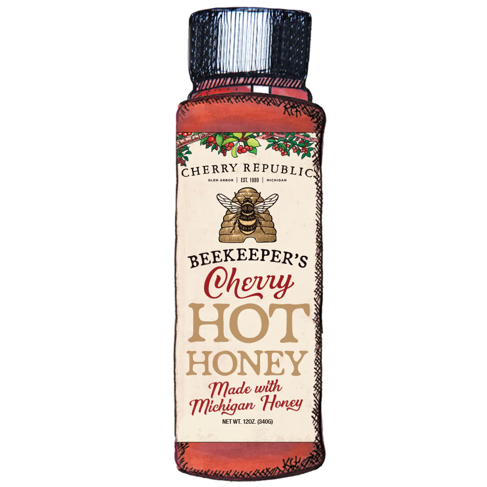 Beekeeper's Cherry Hot Honey 12oz