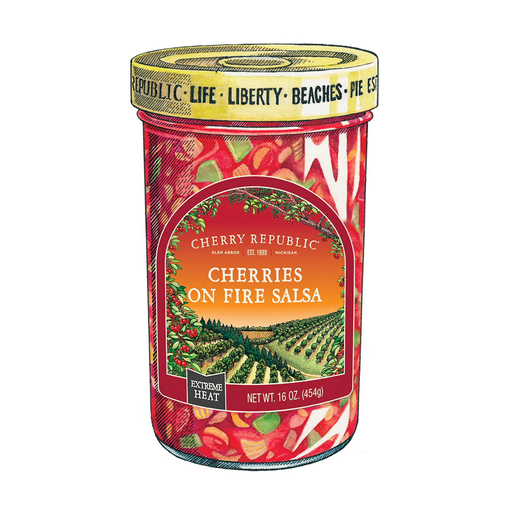 Cherries on Fire Salsa