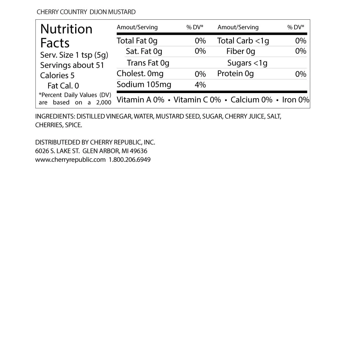 Cherry Artisan Mustard - Image 3