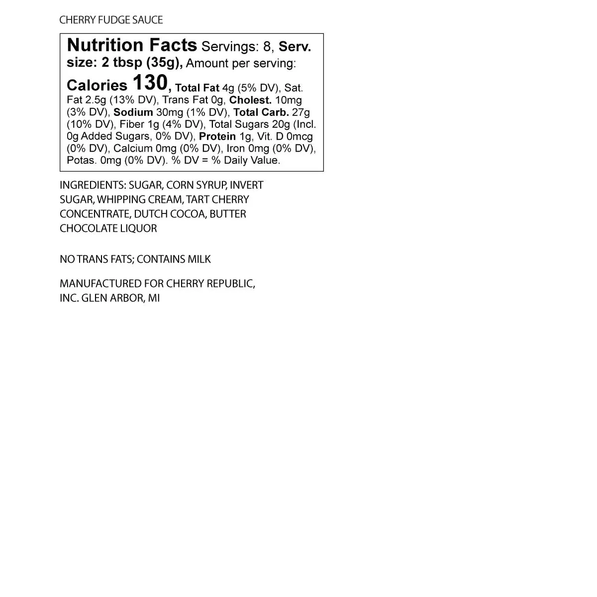 Cherry Fudge Sauce - Image 5