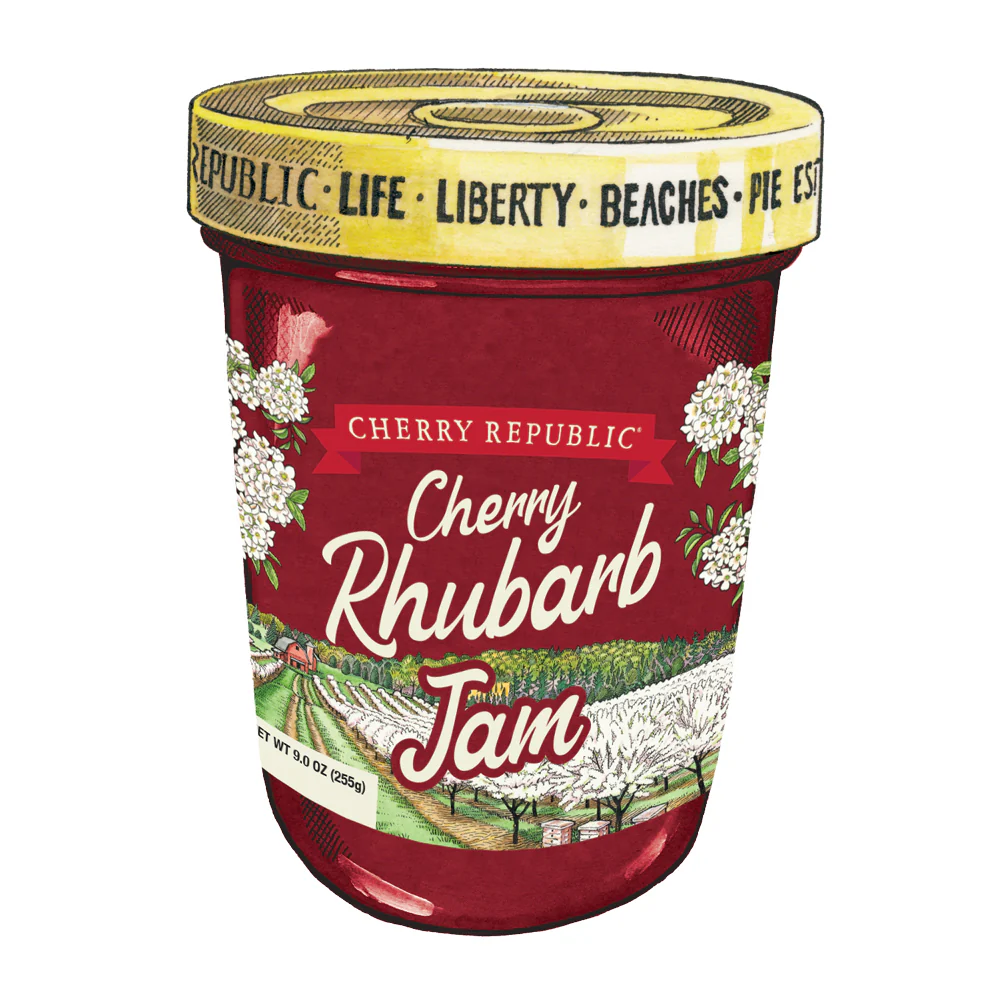 Cherry Rhubarb Jam