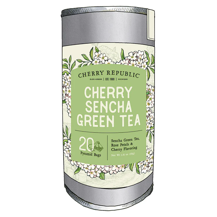 Cherry Sencha Green Tea