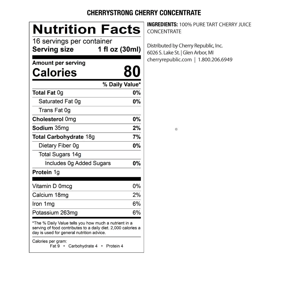 CherryStrong Cherry Concentrate - Image 2