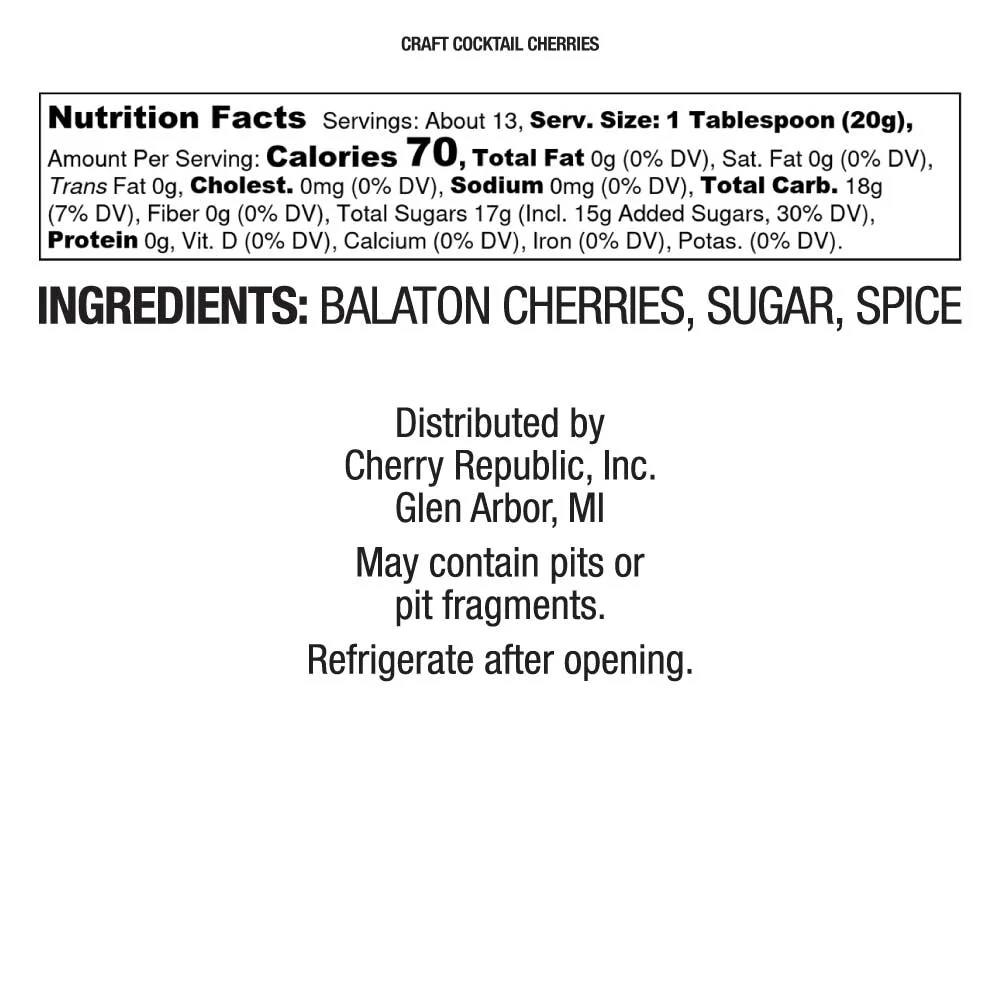 Craft Cocktail Cherries - Image 3