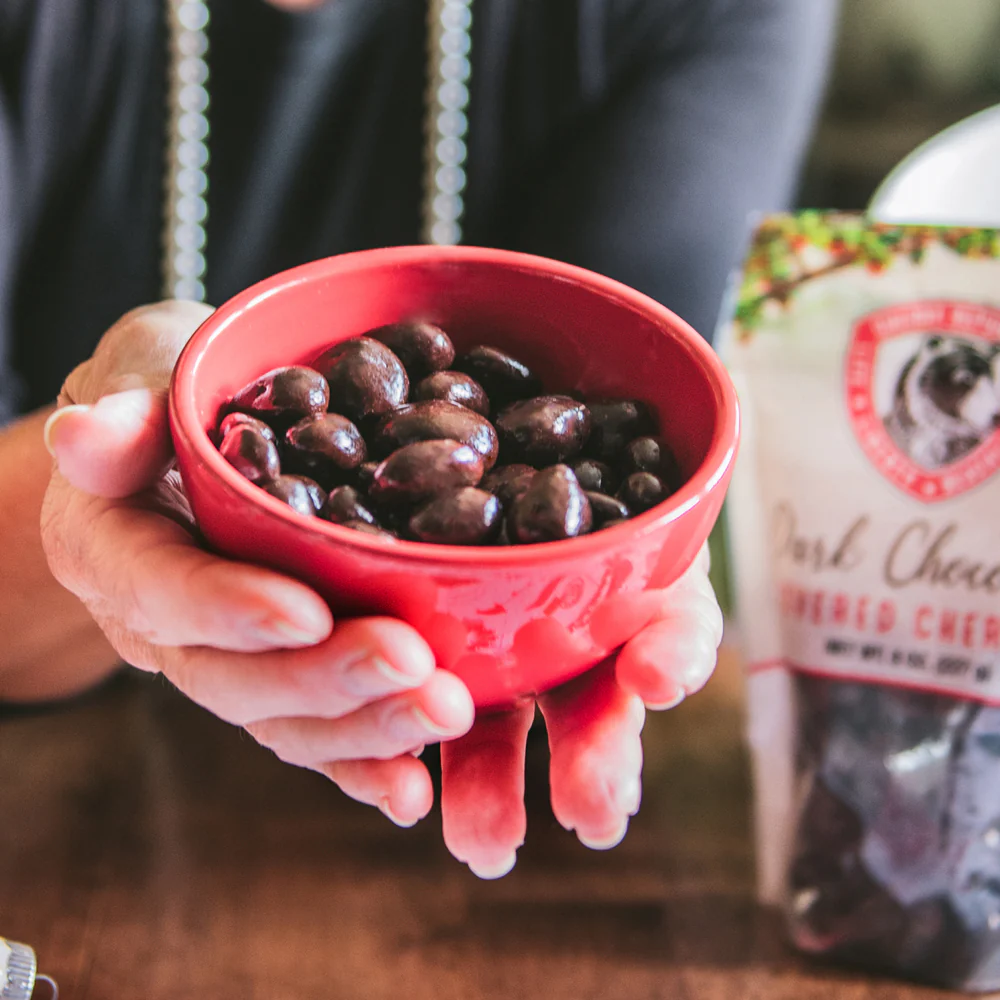 Dark Chocolate Covered Cherries 3oz - Image 4
