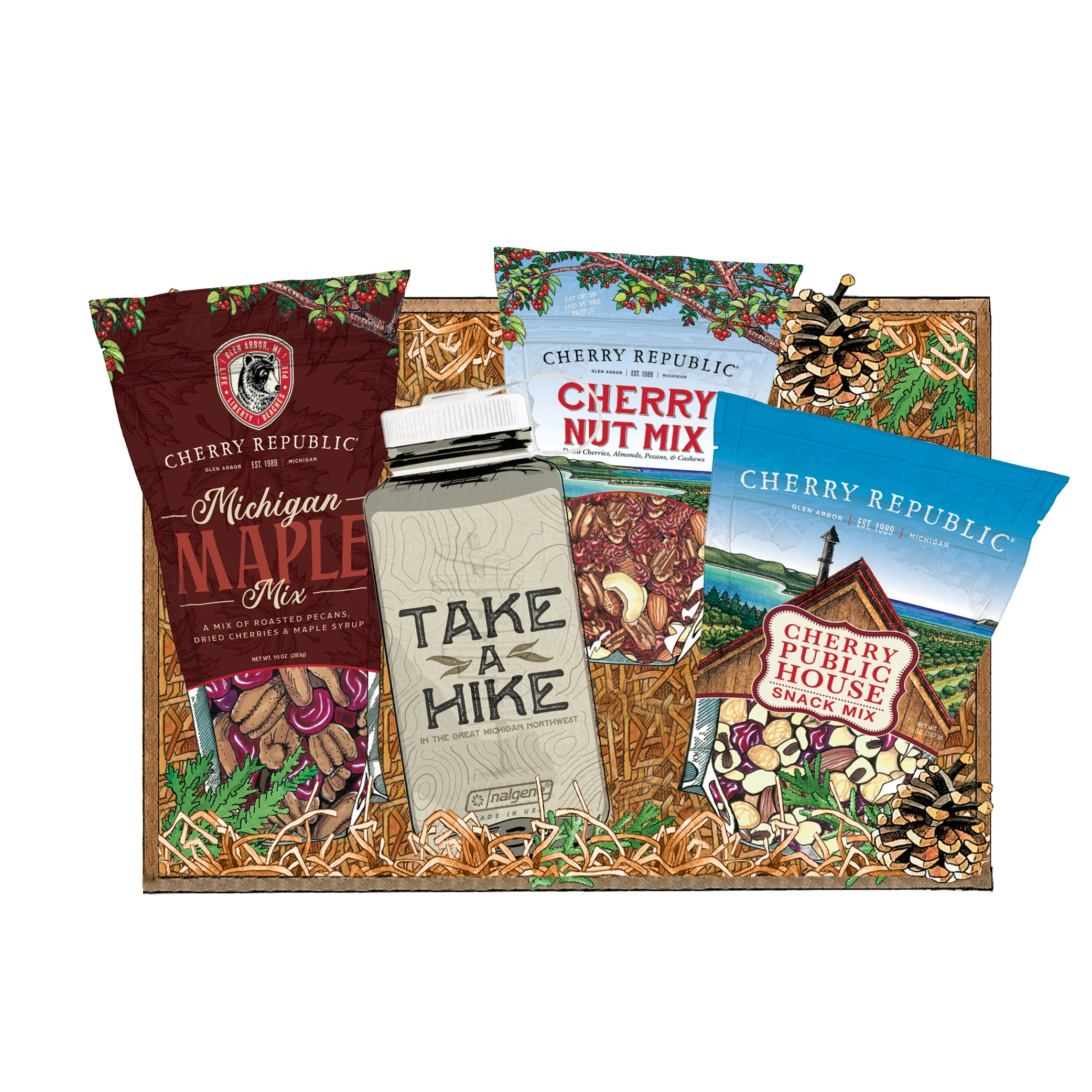 Michigan Trails Gift Box