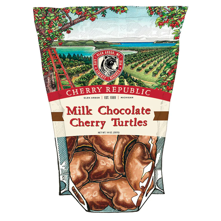 Milk Chocolate Cherry Turtles