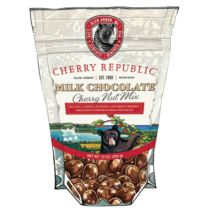 Milk Chocolate Covered Cherry Nut Mix