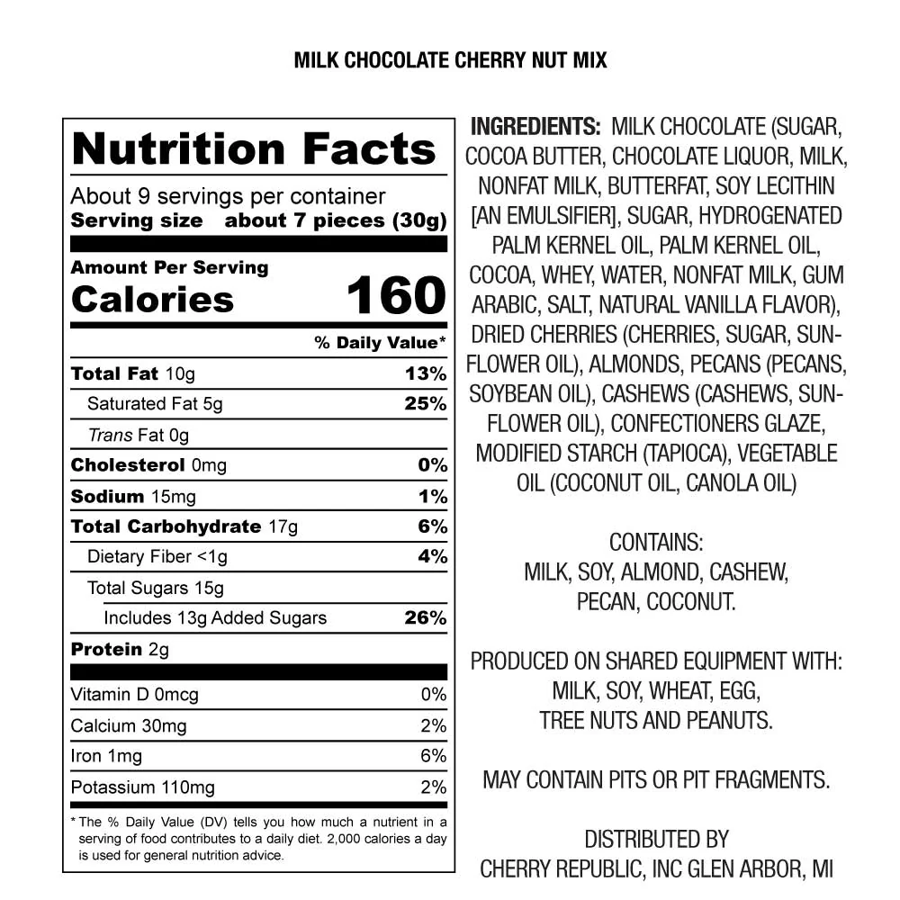 Milk Chocolate Covered Cherry Nut Mix - Image 3