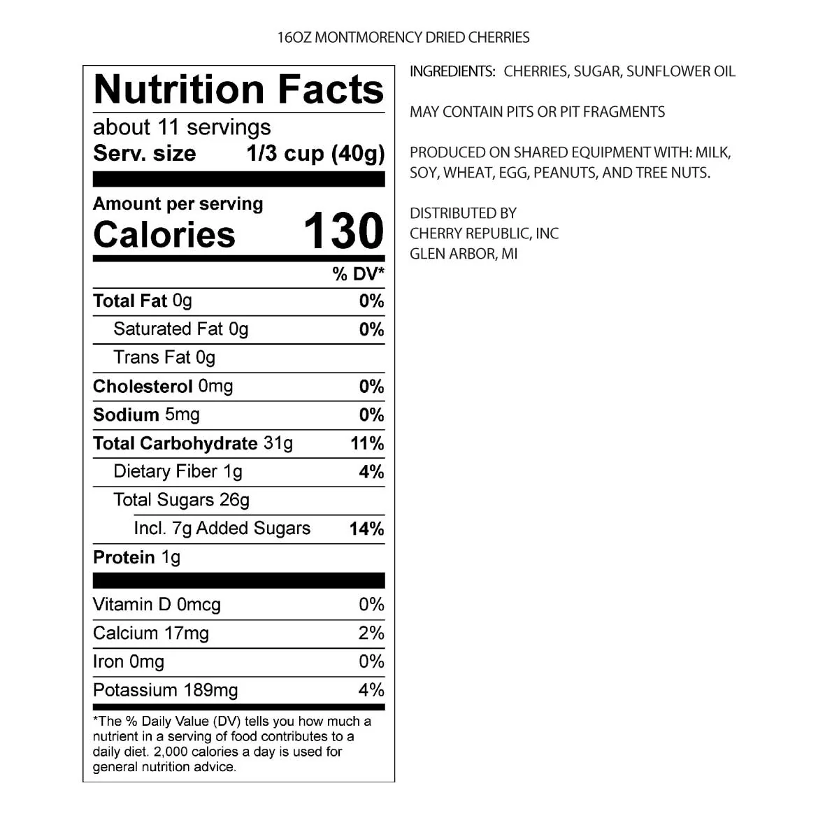 Montmorency Dried Cherries - Image 5
